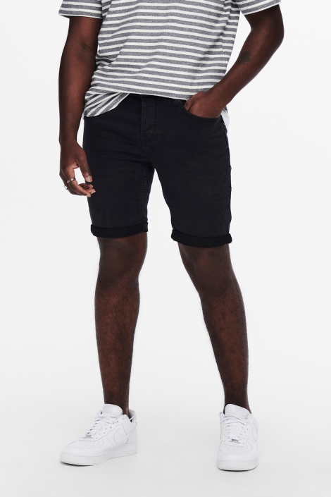 Only & Sons onsply life reg blk jog sht pk 8581